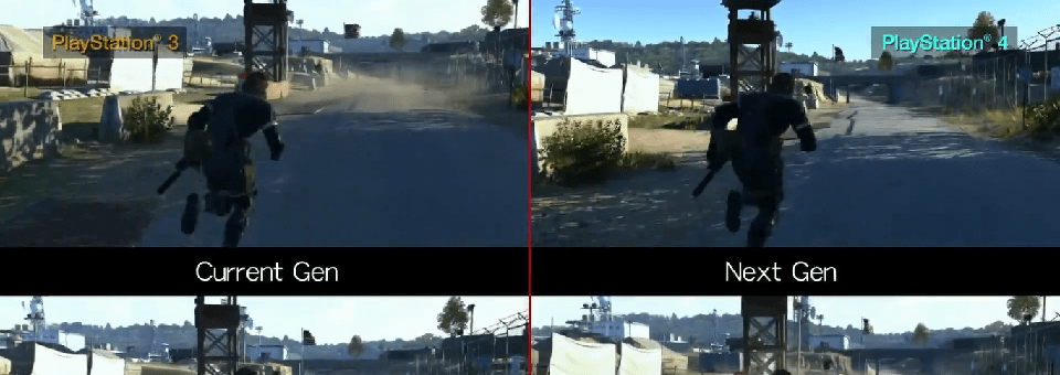 Metal Gear Solid V Creators Release Graphics Comparison&nbsp;Video